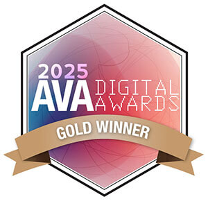 AVA Digital Award gold winner logo