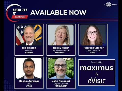Health IT: In Depth, explores the federal government's evolving approach to health technology. This program highlights how the government is transforming both patient care and its collaborations with private sector providers.